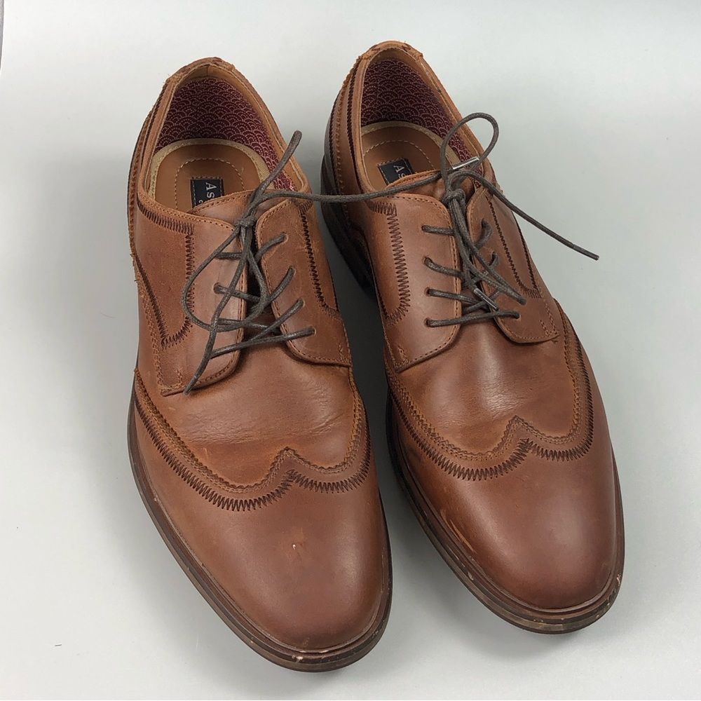 Aston Grey Collection Lollan Men’s Wing Tip Dress Shoes Size 10.5